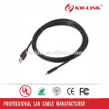 Mini câble USB 1M / 2M / 3M / 5M pour téléphone portable et téléphone, mini câble USB 5 broches pour MP3 / PM4